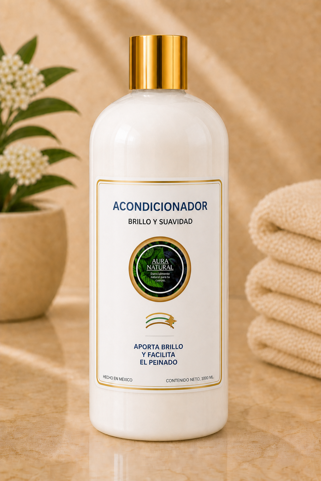 ACONDICIONADOR BRILLO Y SUAVIDAD 1000 ml