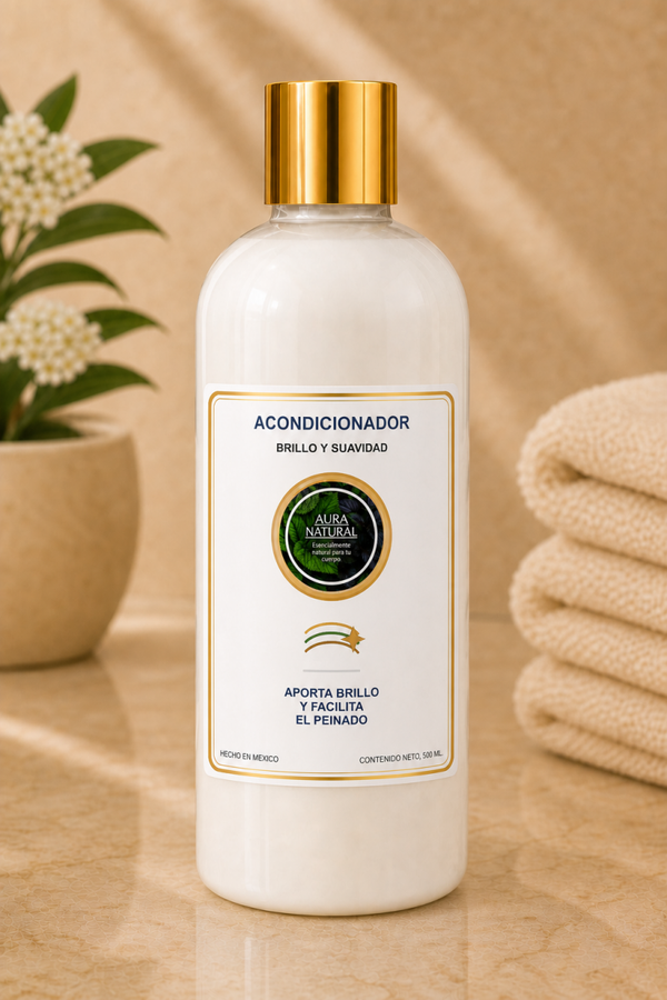 ACONDICIONADOR BRILLO Y SUAVIDAD 500 ml