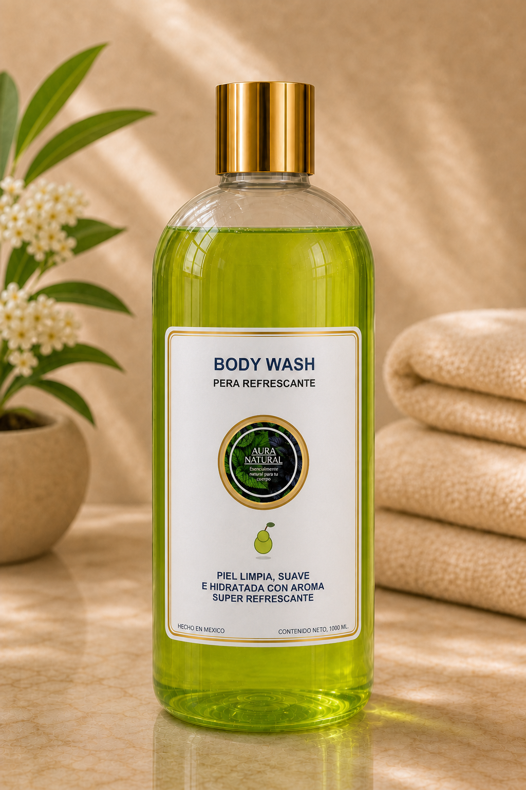 BODY WASH DE PERA REFRESCANTE 1 Lt