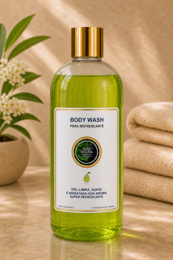 BODY WASH DE PERA REFRESCANTE 1 Lt