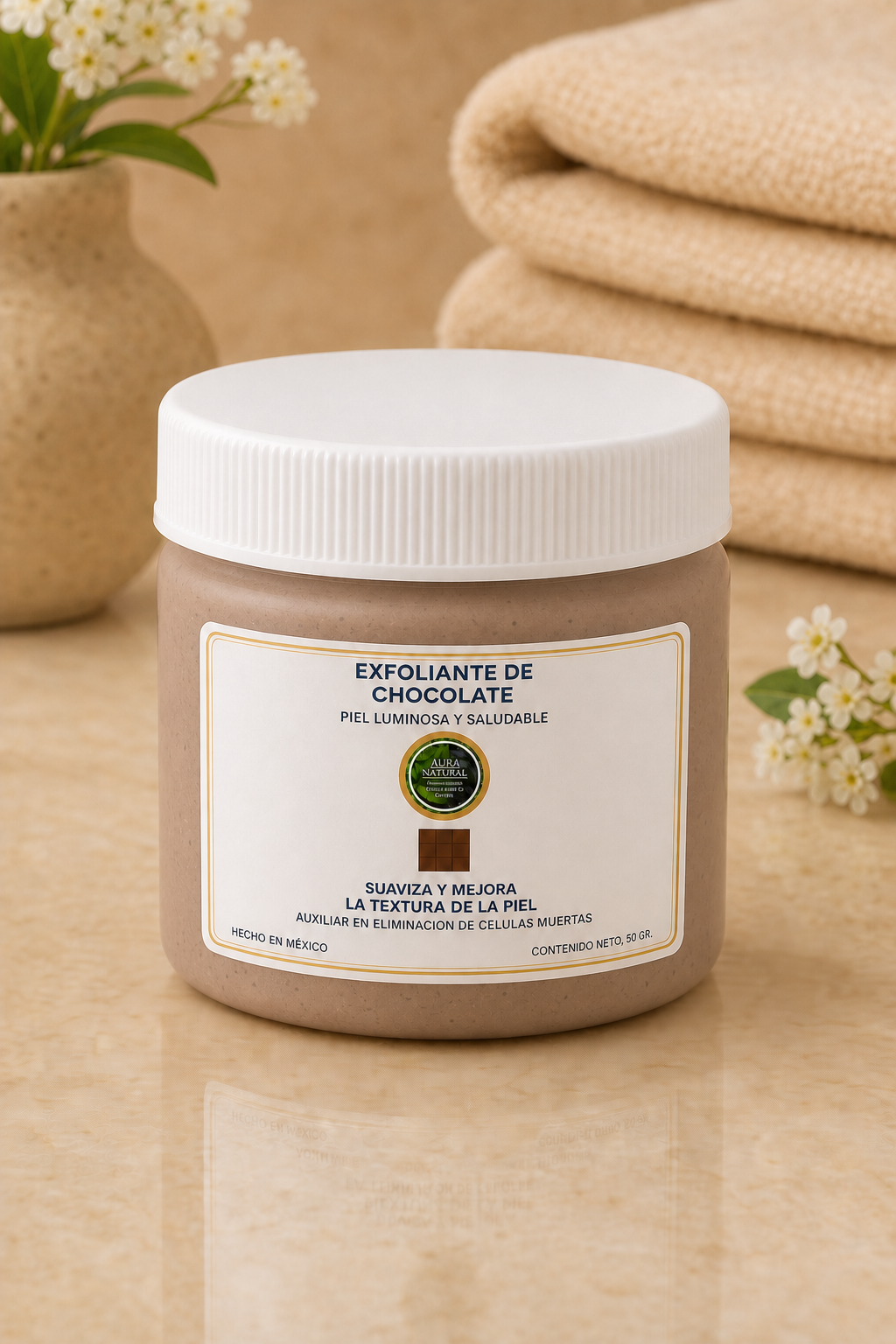 EXFOLIANTE DE CHOCOLATE 50 gr