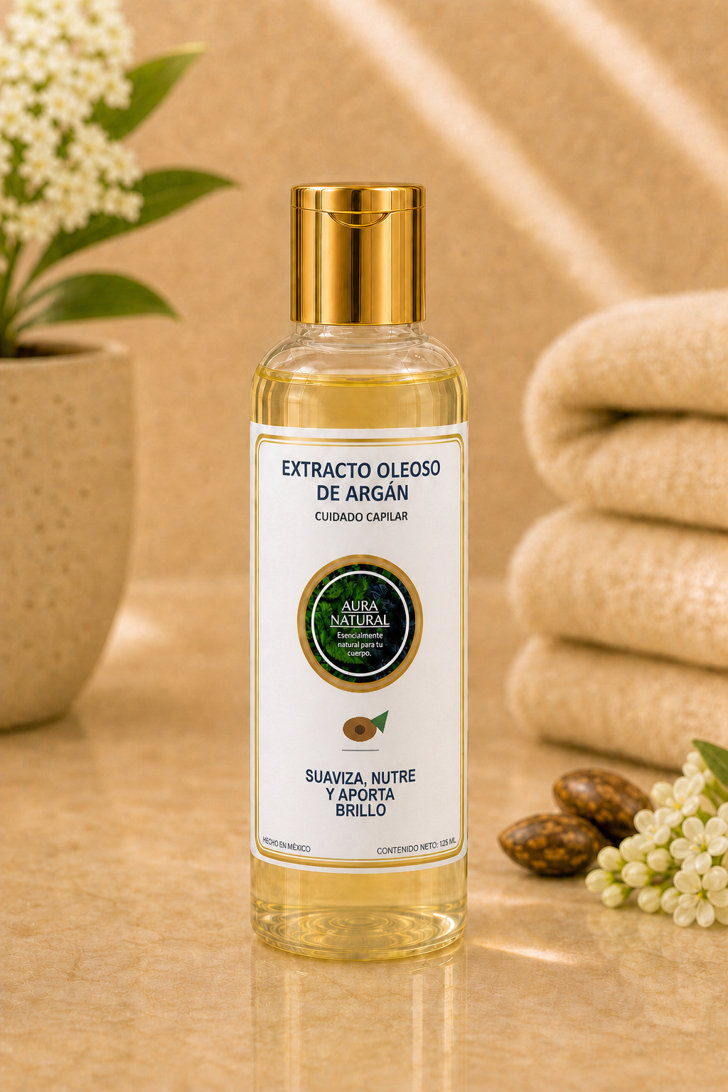 EXTRACTO OLEOSO DE ARGAN 125 ml