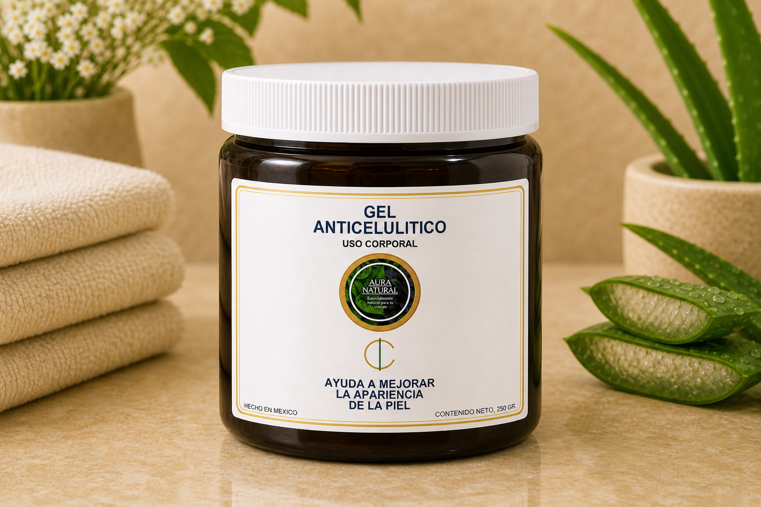 GEL ANTICELULÍTICO 250 ml
