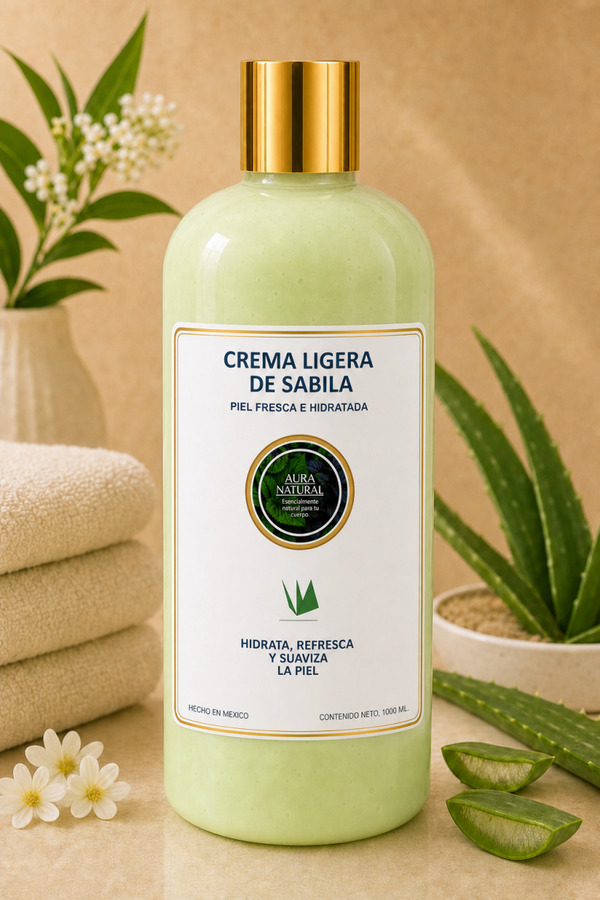 CREMA LIGERA DE SABILA 1L