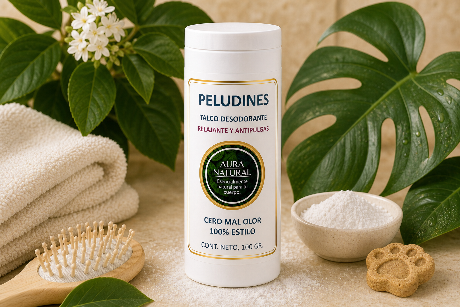 TALCO PARA PELUDINES 100 gr