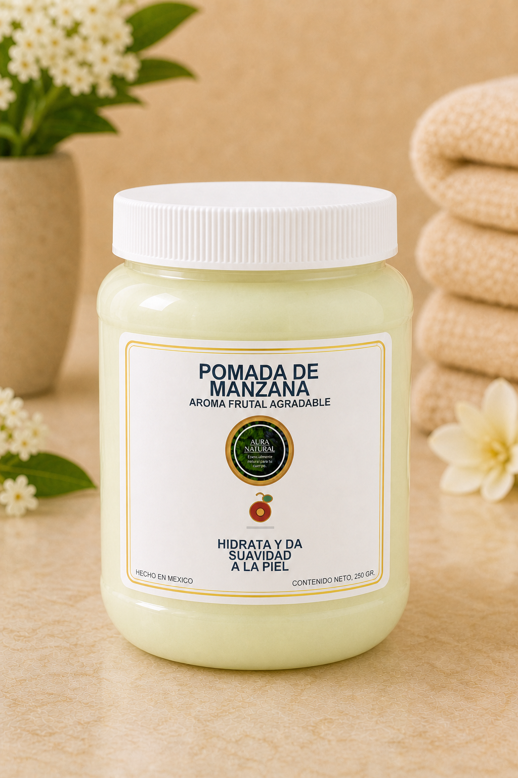 POMADA DE MANZANA 250 gr