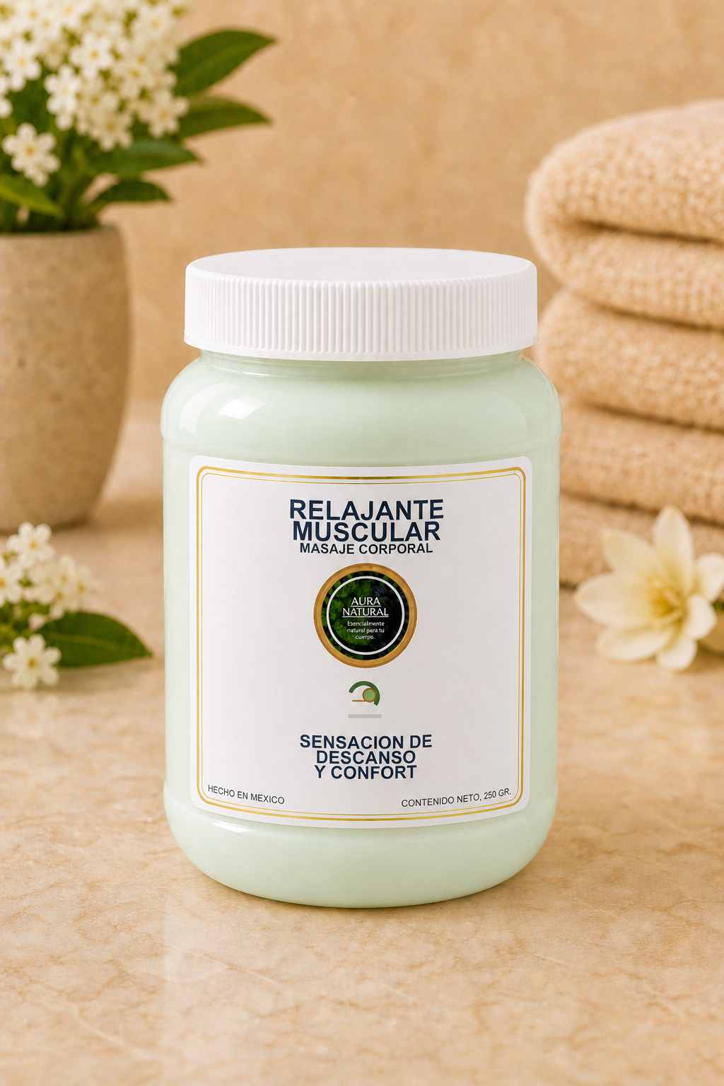 RELAJANTE MUSCULAR 250 gr