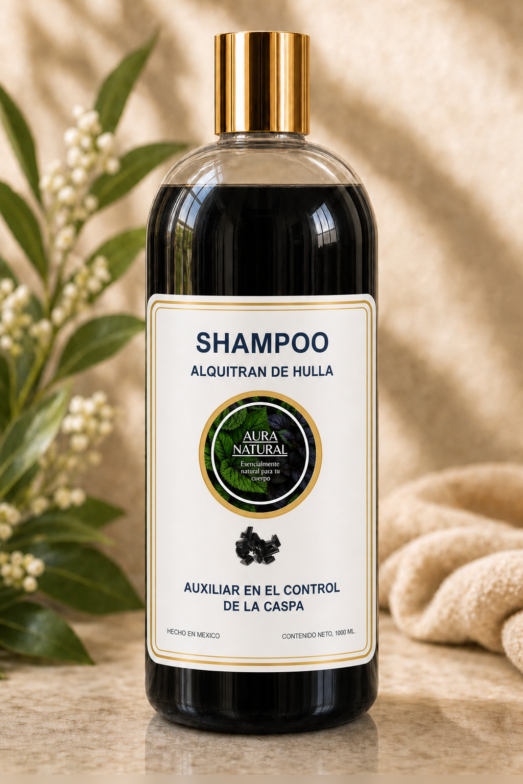 SHAMPOO ALQUITRÁN DE HULLA 1000 ml