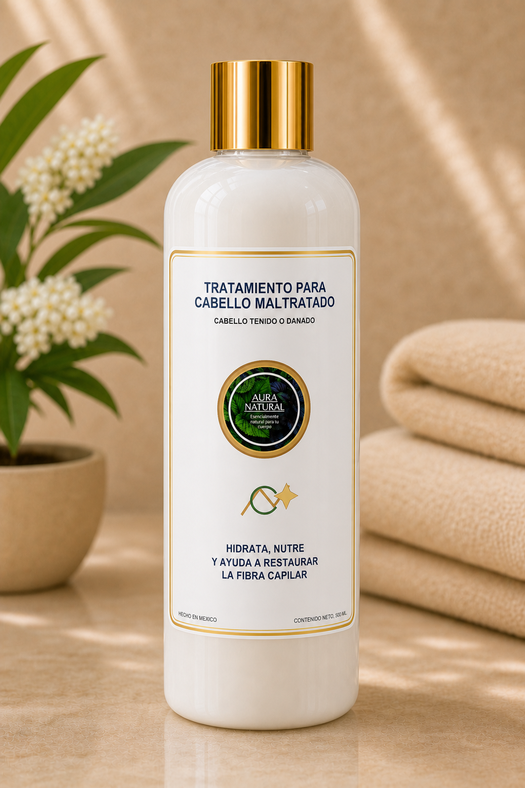 TRATAMIENTO PARA CABELLO MALTRATADO 500 ml
