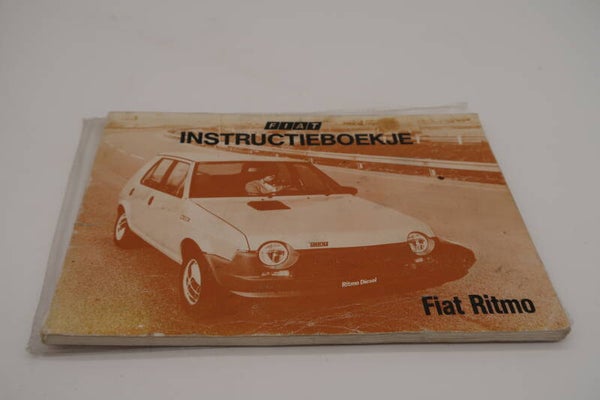 Fiat Ritmo – Instructieboekje / Handleiding 2/3