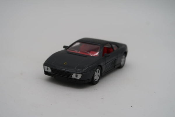 Ferrari 348 TS Maisto 1:38 Grijs – Shell Diecast Modelauto (China) in Nette Staat