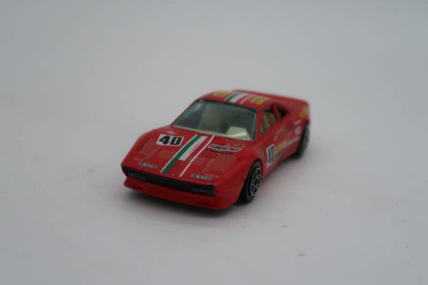 Ferrari GTO 1/43 – Rood – Burago Italië – Gebruikt