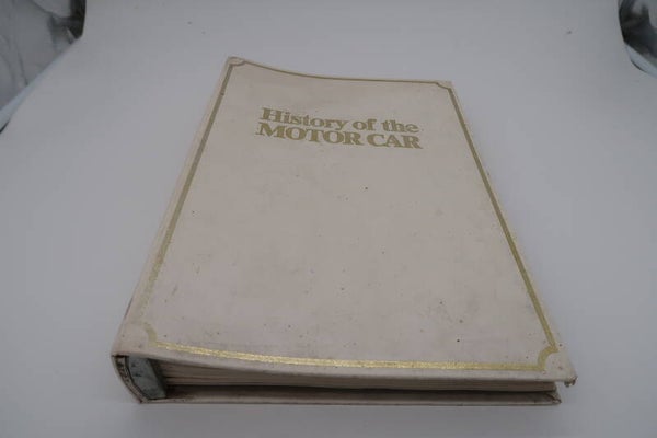 History of the Motor Car