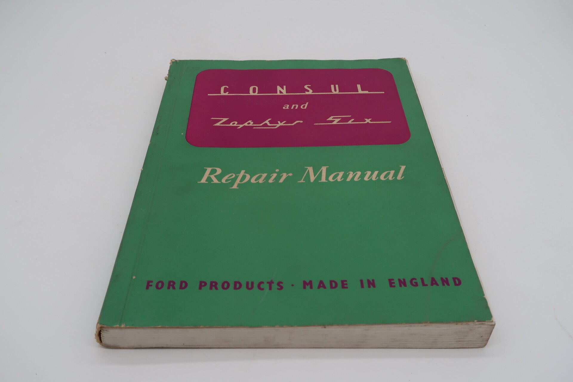 Ford Consul & Zephyr Six – Repair Manual (England)