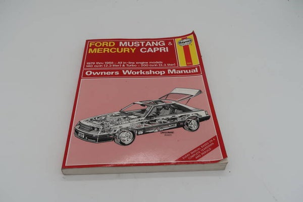 Ford Mustang & Mercury Capri (1979–1988) – Workshop / Reparatiehandleiding