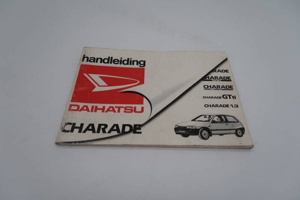 Handleiding – Daihatsu Charade Diesel / Diesel Turbo / GT-ti 1.3