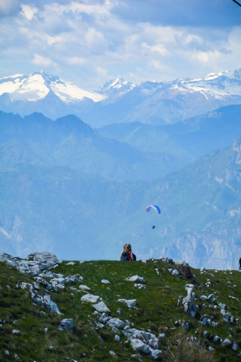 Op de Monte Baldo