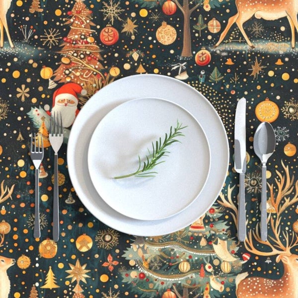NAPPE DE DESIGNER POUR 2: LE NOEL D IGOR