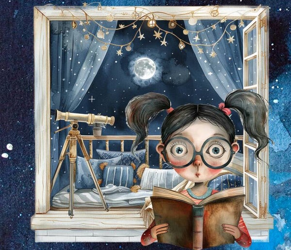 GRAND NAPPERON MONDE SCOLAIRE : LECTURE AVANT DE DORMIR SOUS LES ETOILES