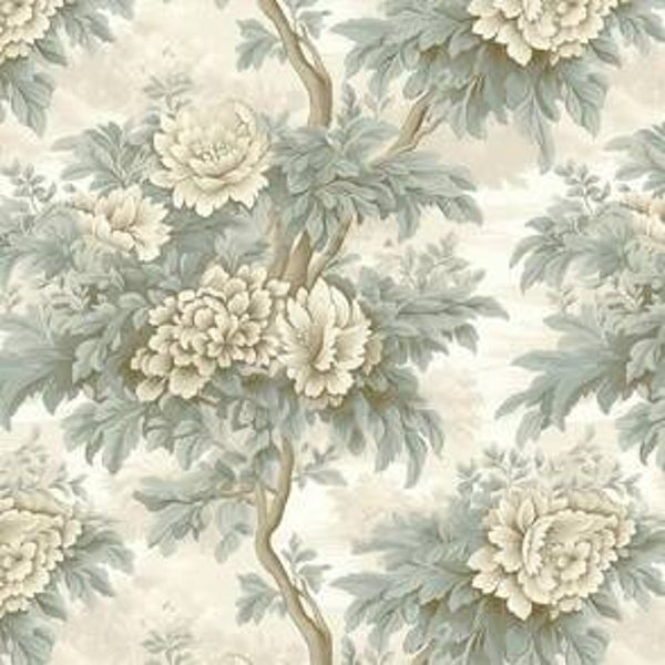 NAPPE DE DESIGNER POUR 2: HERITAGE FLORAL