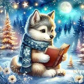 GRAND NAPPERON ANOUK LIT (Coll. Hiver ou Noël)