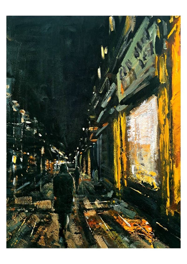 Storries Bakery, Leith Walk A3 Signed print