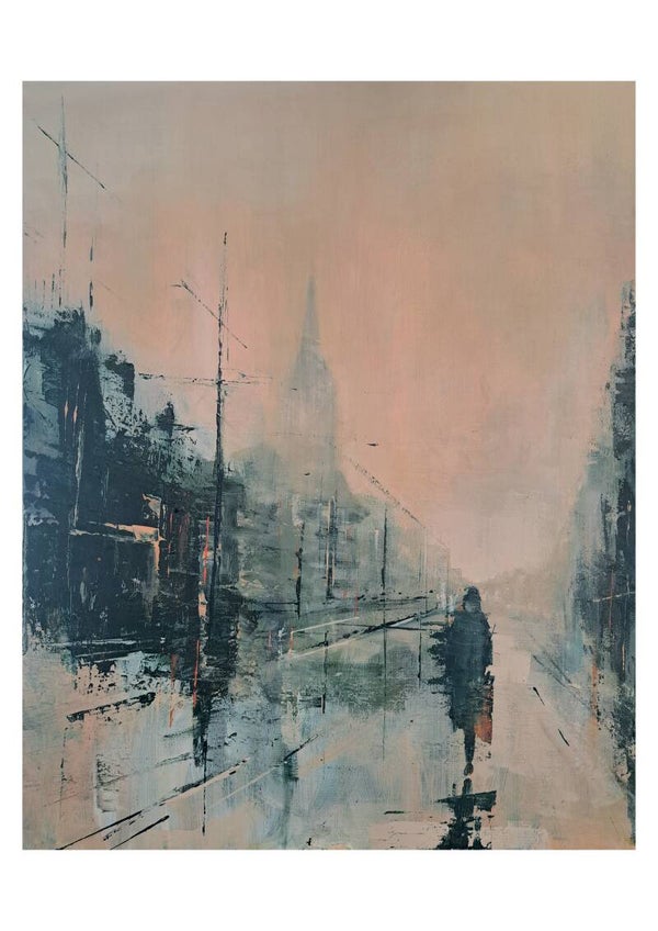 Leith Boundary, Pilrig A3 Signed print