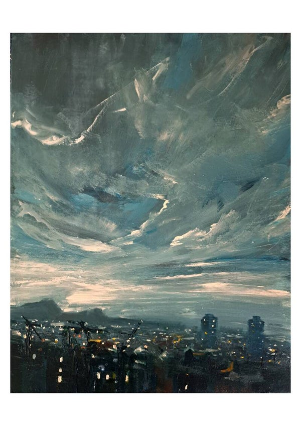 Leith Skyline A3 Signed print