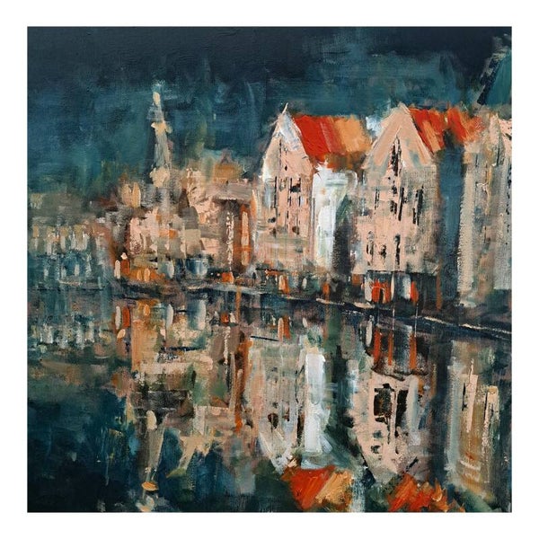 Shore, Leith 20x20cm Signed Print