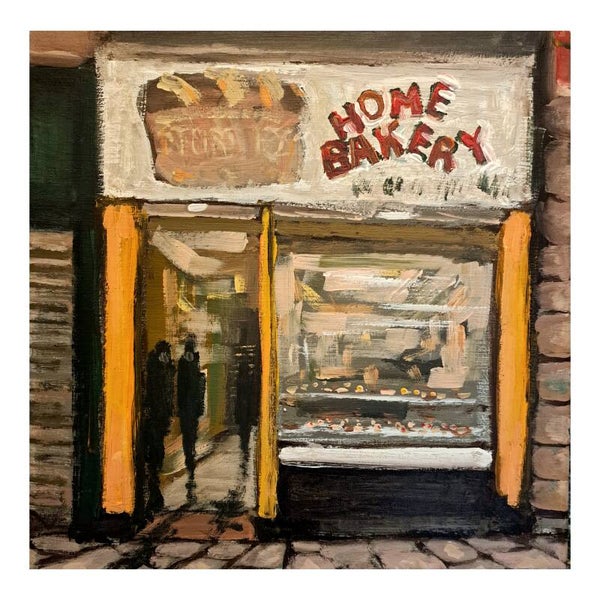 Storries Bakery, Leith Walk 20X20CM Signed Print