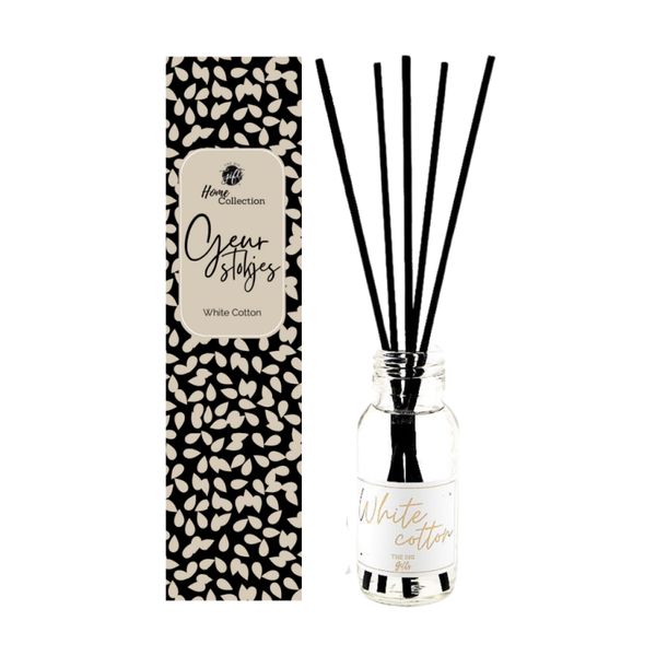 Geurstok – Zwart/beige