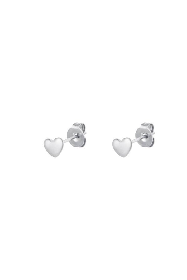 stud hart zilver