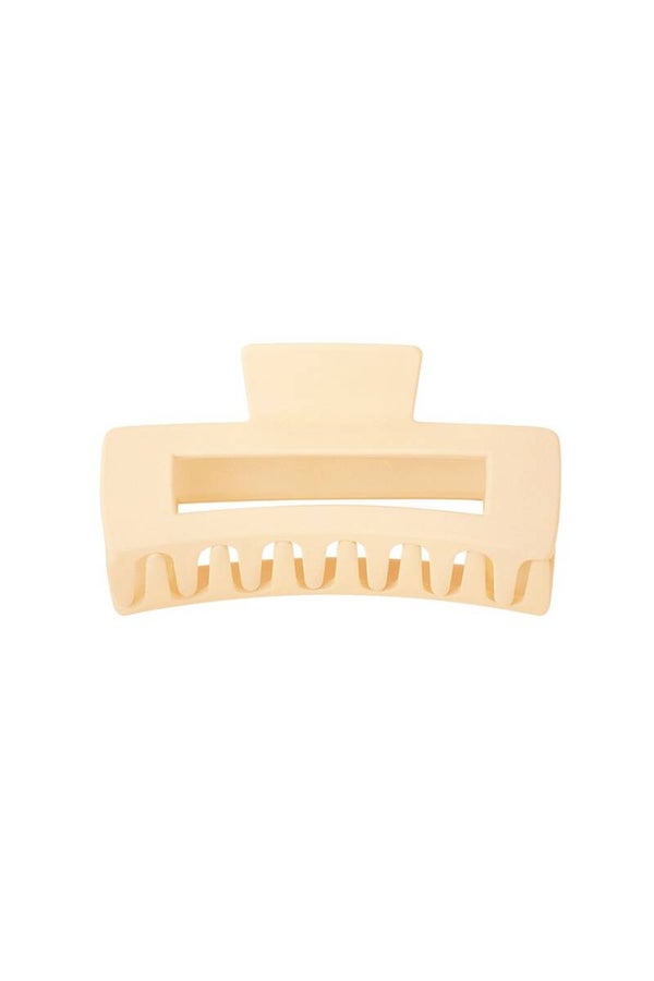 haarklem rechthoek beige