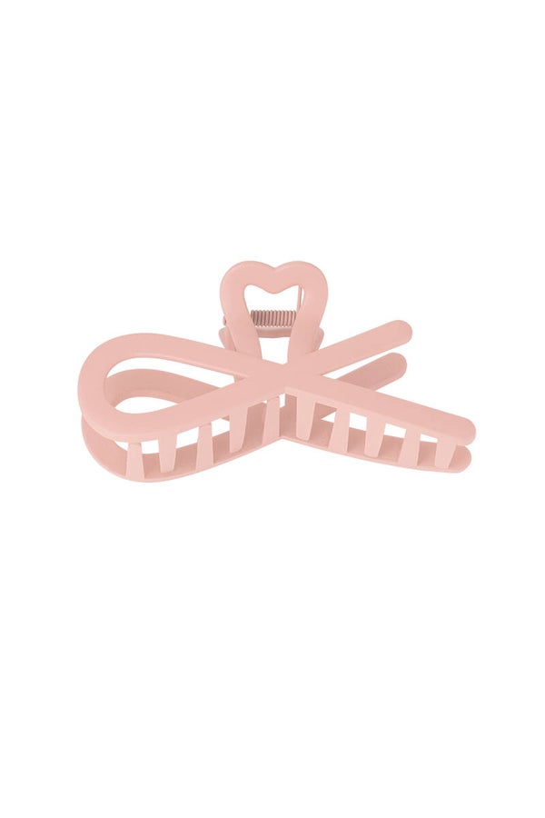 haarclip krullende must pink