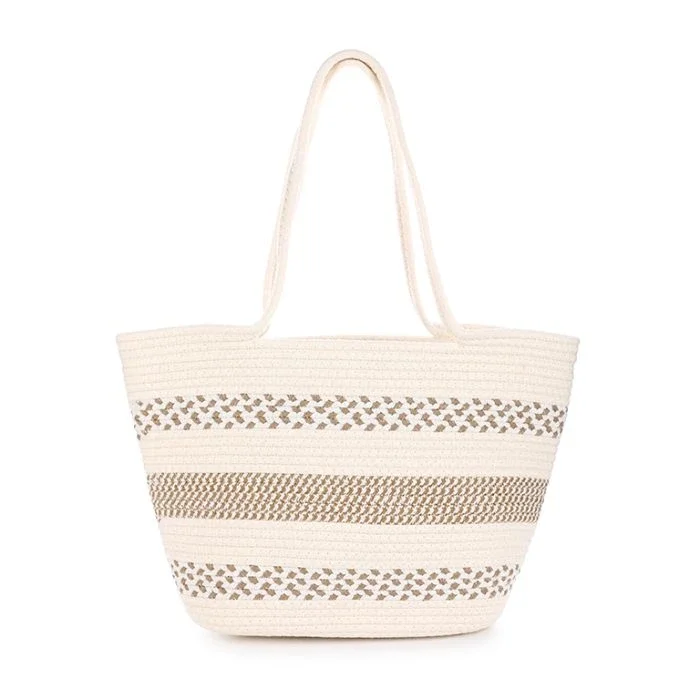 ibiza strandtas beige