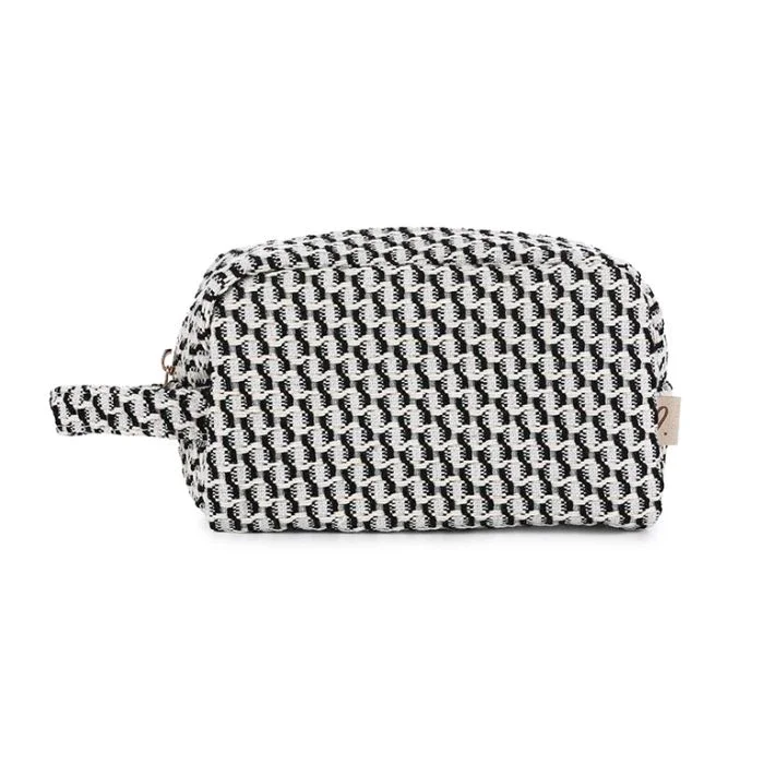 weave toillettas zwart