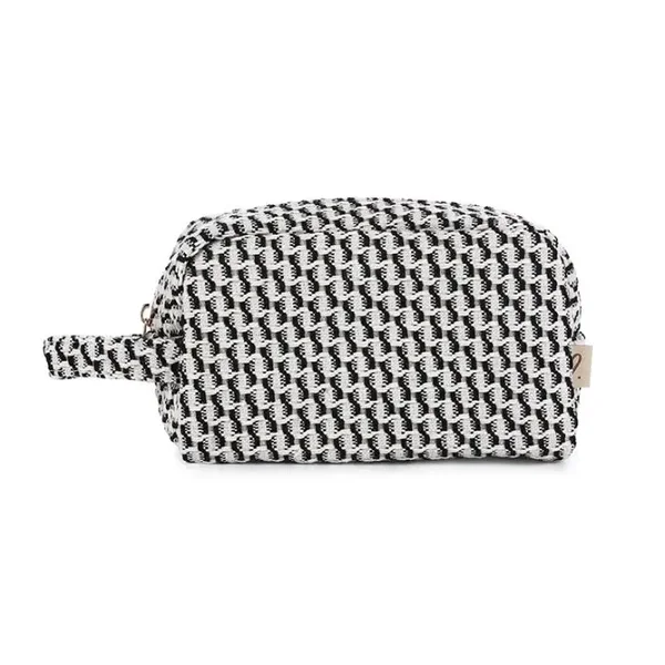 weave toillettas zwart