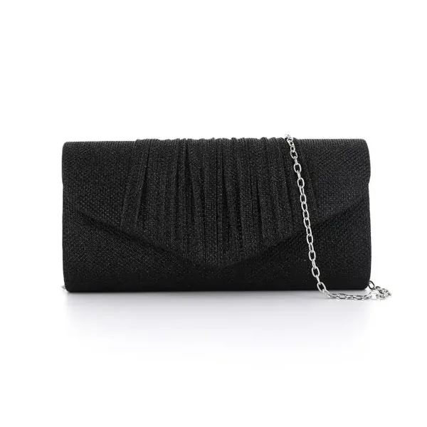 luxe clutch zwart