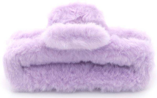 haarklem fluffy lila