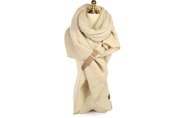 sjaal saalbach beige