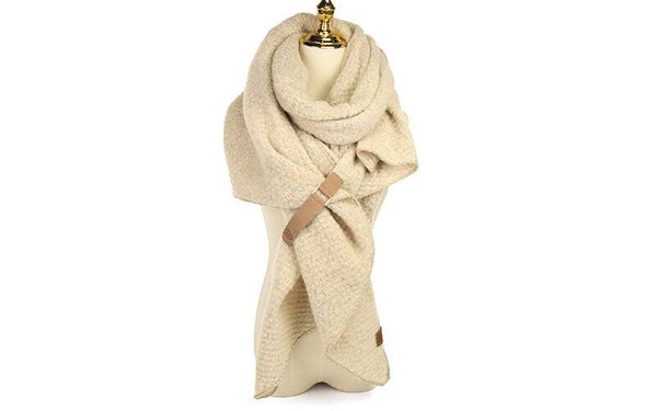 sjaal saalbach beige