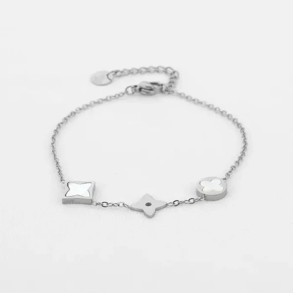 goodluck armband zilver