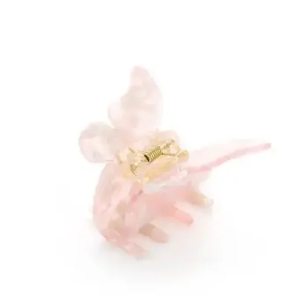haarklem vlinder pink