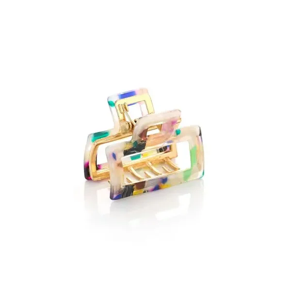 haarclip rechthoekig multi