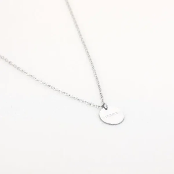 ketting mama zilver