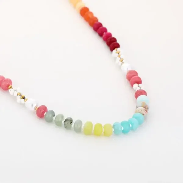 sunset kralenketting rainbow