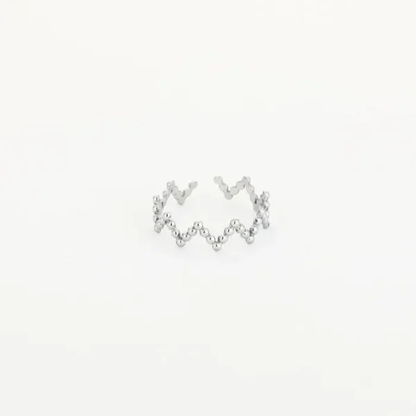 kroon ring zilver