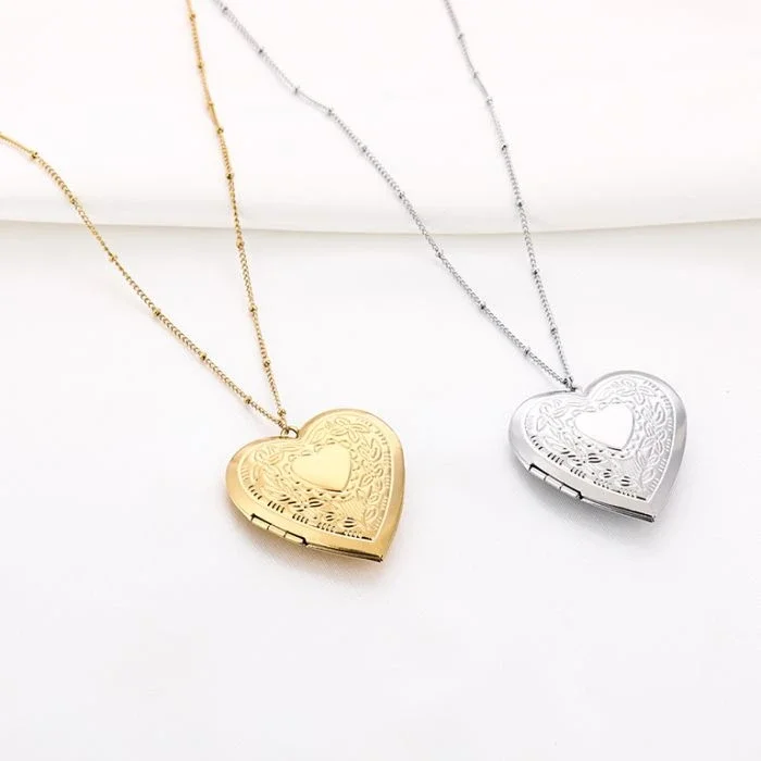 Hart Medaillon Ketting