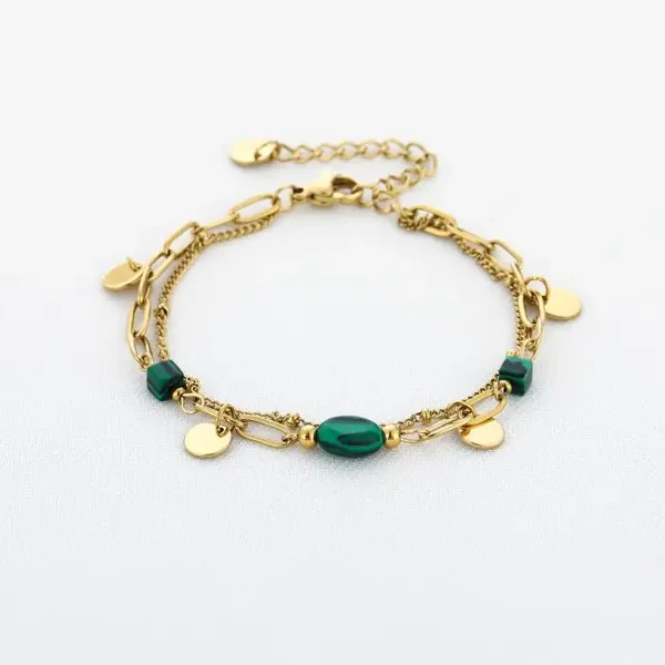 green agathe armband