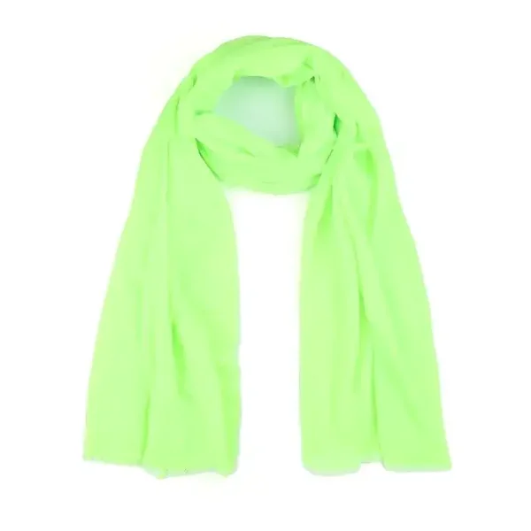 sjaal neon groen